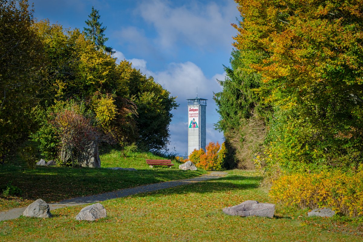 Rothaus Zäpfle Turm in Höchenschwand